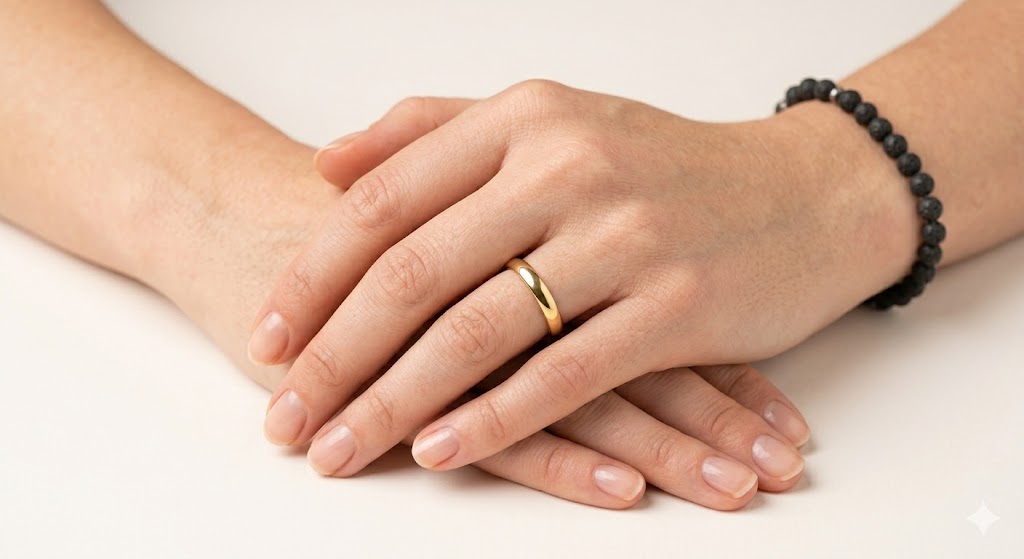 別の指に着ける