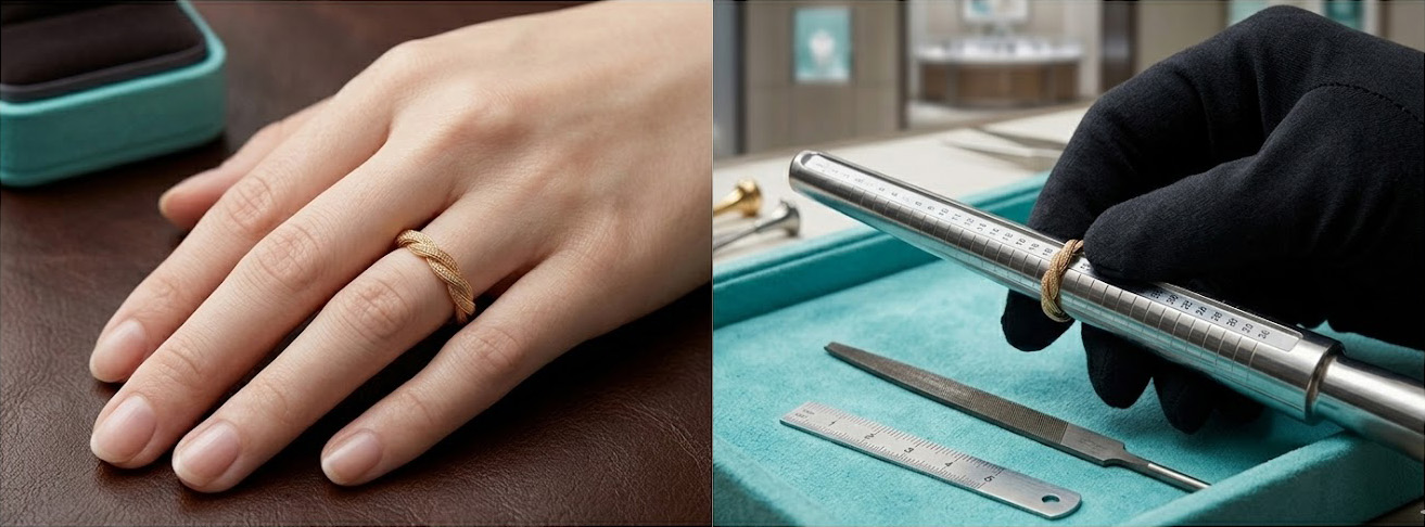 ティファニーの指輪をサイズ直ししたい場合